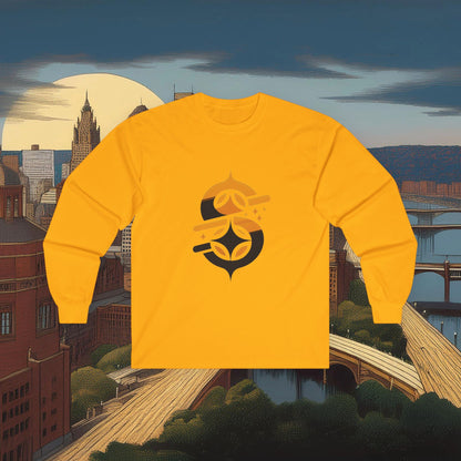 Pittsburgh Football Logo Long Sleeve Tee