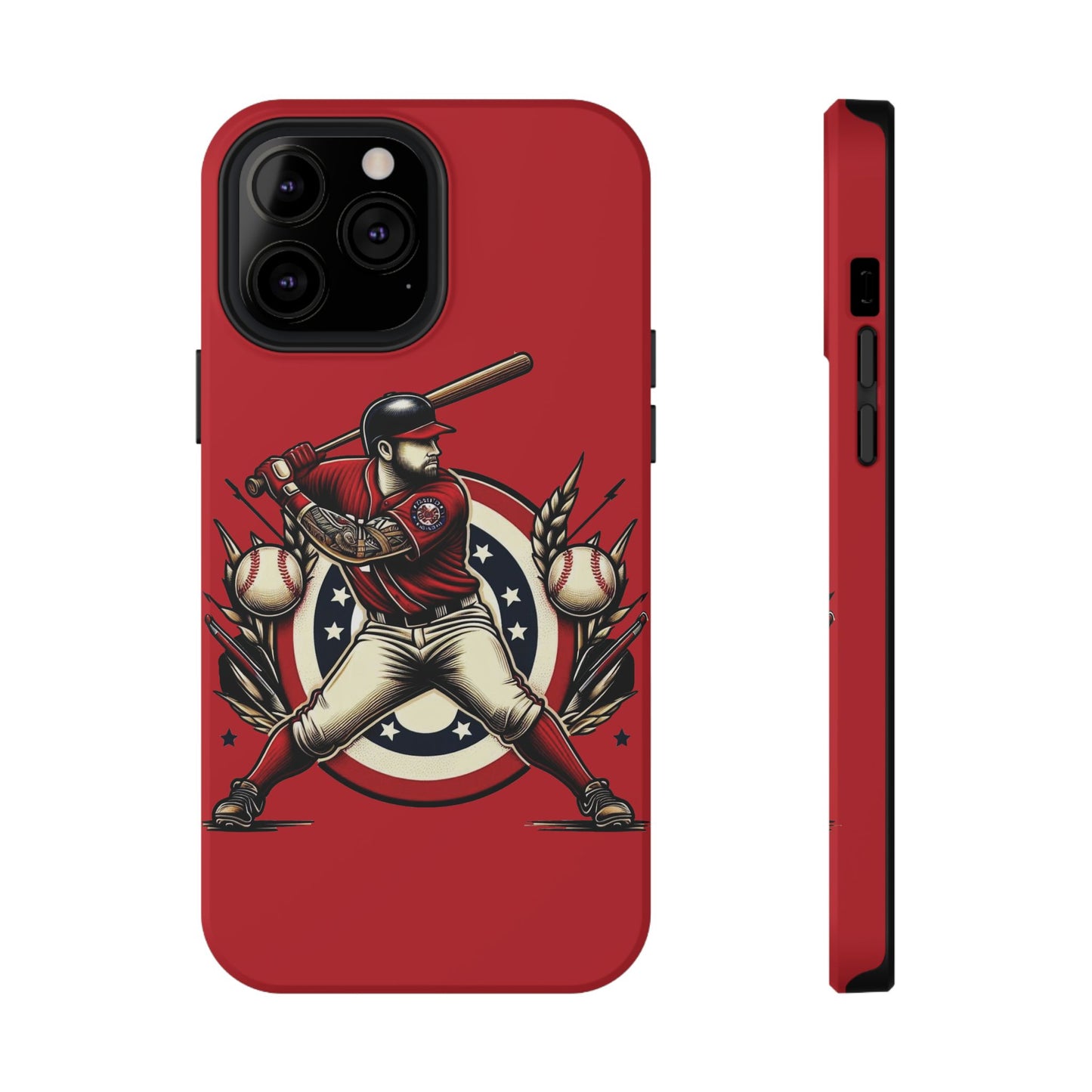 Washington Baseball At Bat Impact-Resistant Cases