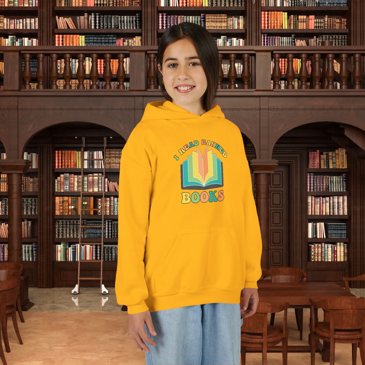 I Read Banned Books Youth Hoodie