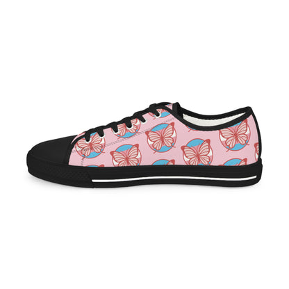 The T Elders Butterfly Patterned Men's Low Top Sneakers