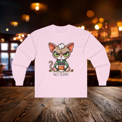 Cranky Cat Long Sleeve Tee