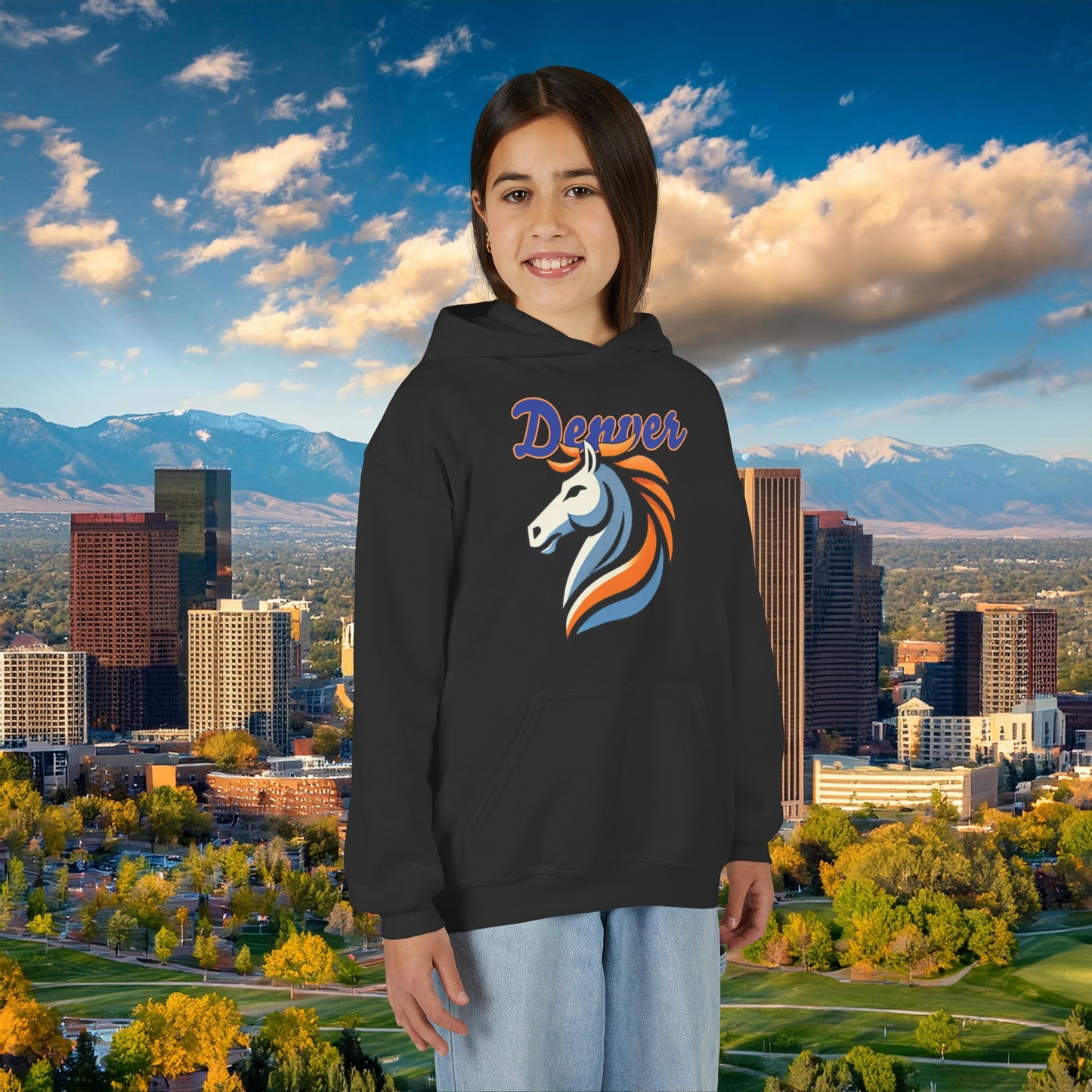 Bronco Youth Hoodie