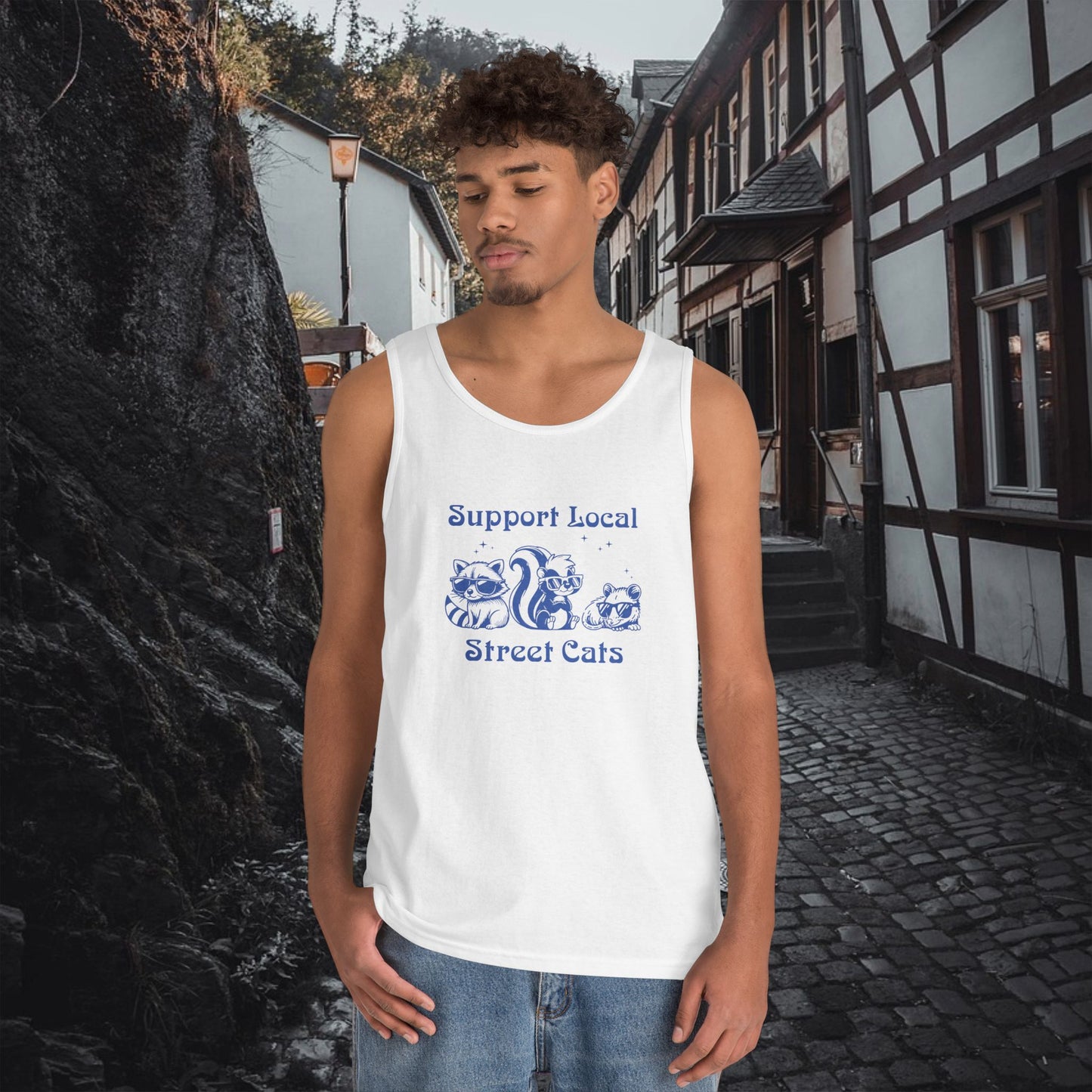 Support Local Street Cats Tank Top