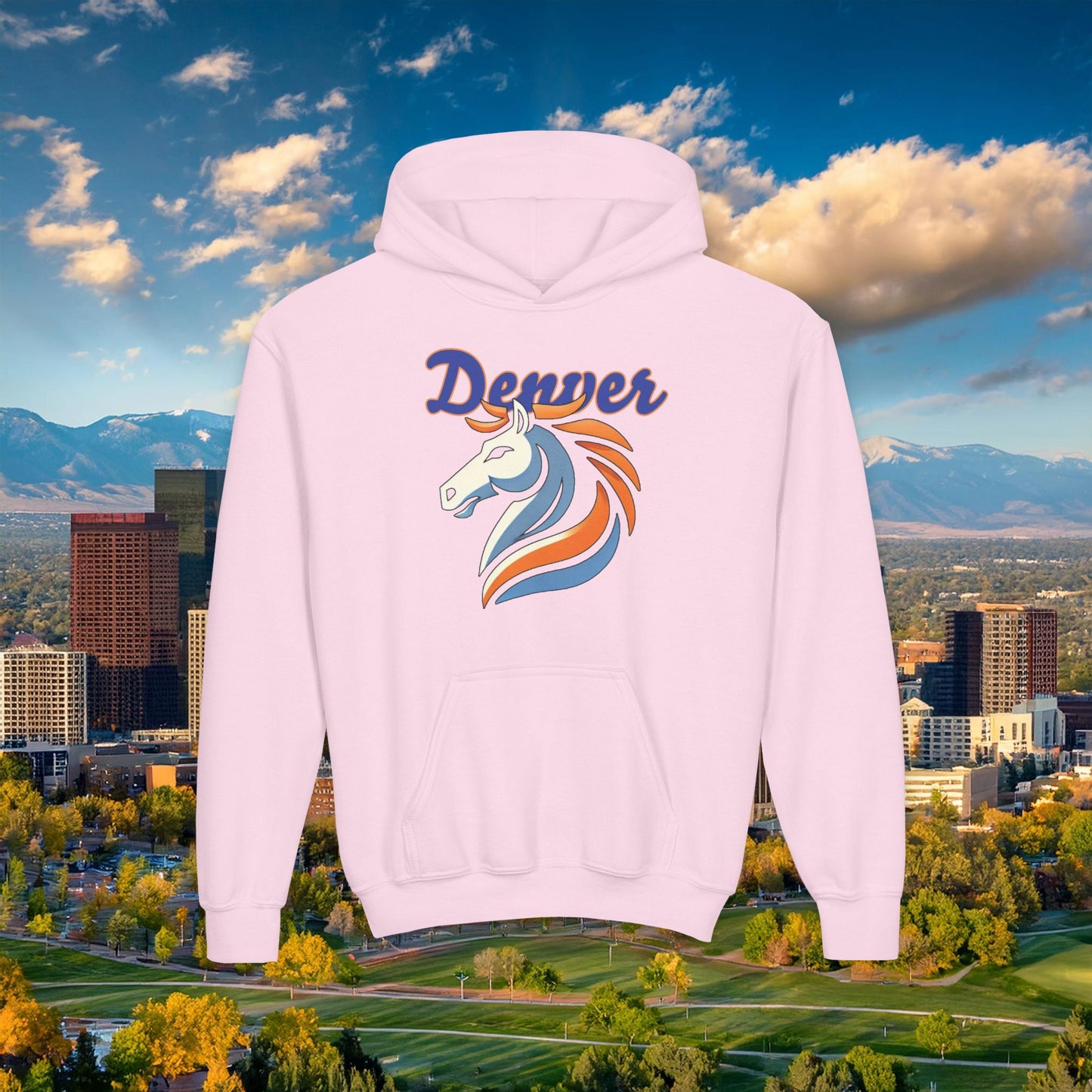 Bronco Youth Hoodie