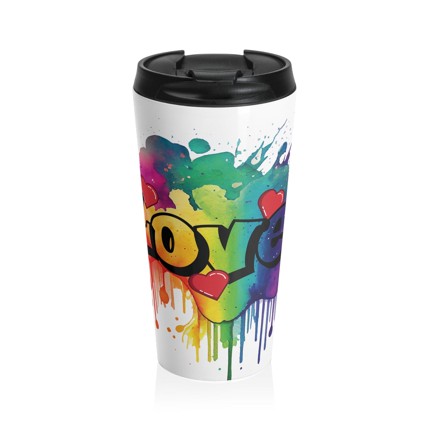 Love Color Bomb Travel Mug