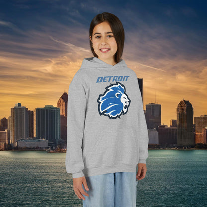 Detroit Football Logo Youth Hoodie