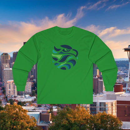 Seattle Football Logo Long Sleeve Tee