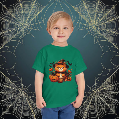 Halloween Cat Toddler Tee