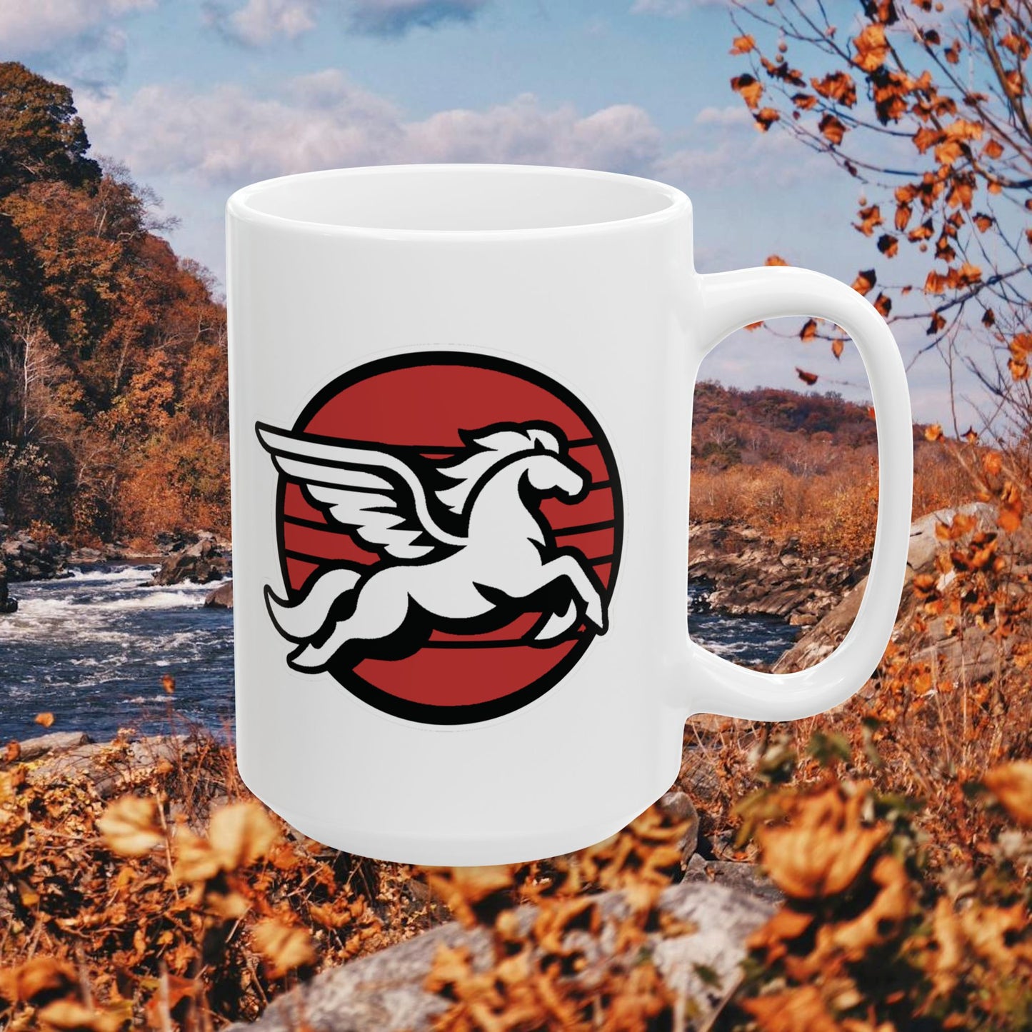 Loudoun Pegasus Ceramic Mug (11oz/15oz)