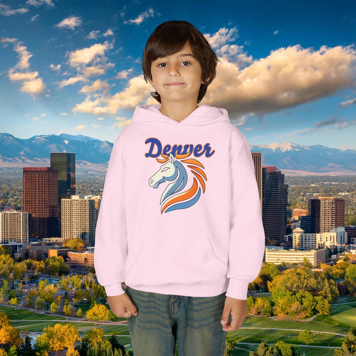 Bronco Youth Hoodie