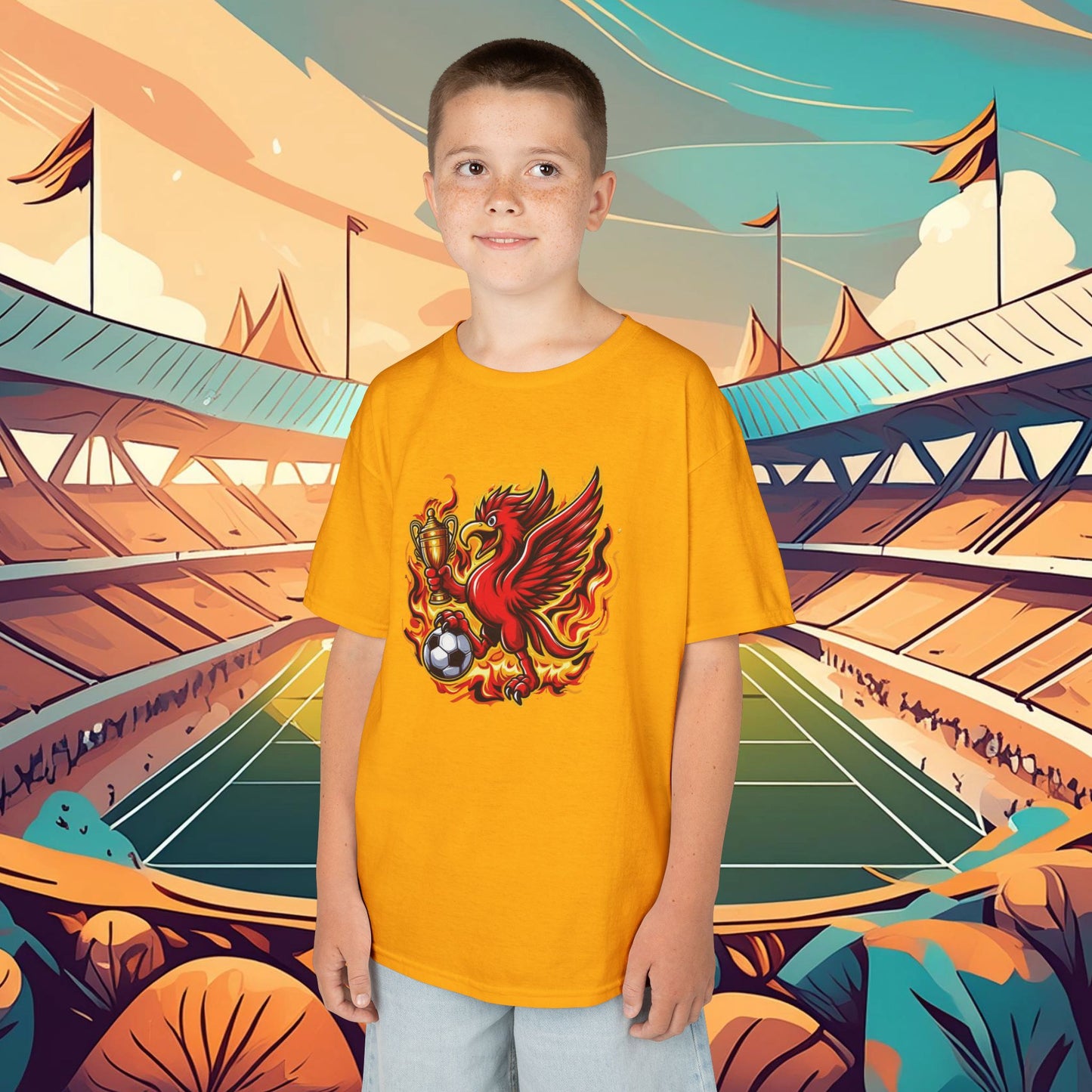 Liverpool Flames Kids Tee