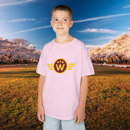 Washington DC Football Logo Kids Tee
