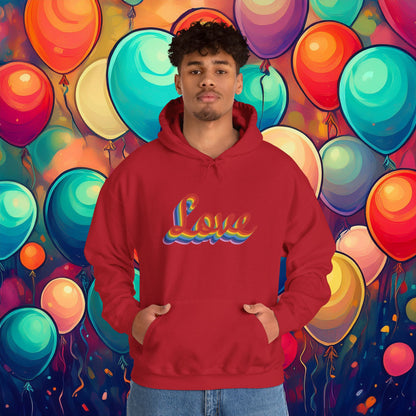 Rainbow Love Unisex Hoodie