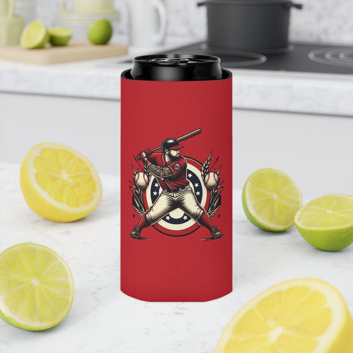 Washington Baseball At Bat Can Cooler