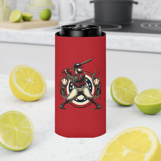 Washington Baseball At Bat Can Cooler