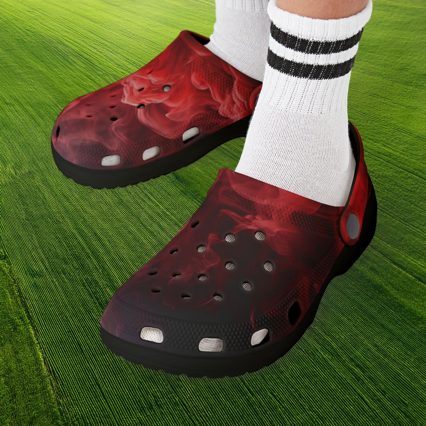 Dragon Smoke Kid's Foam Clogs