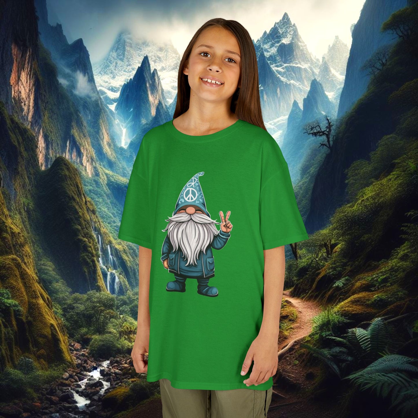 Peace Gnome Kids Tee