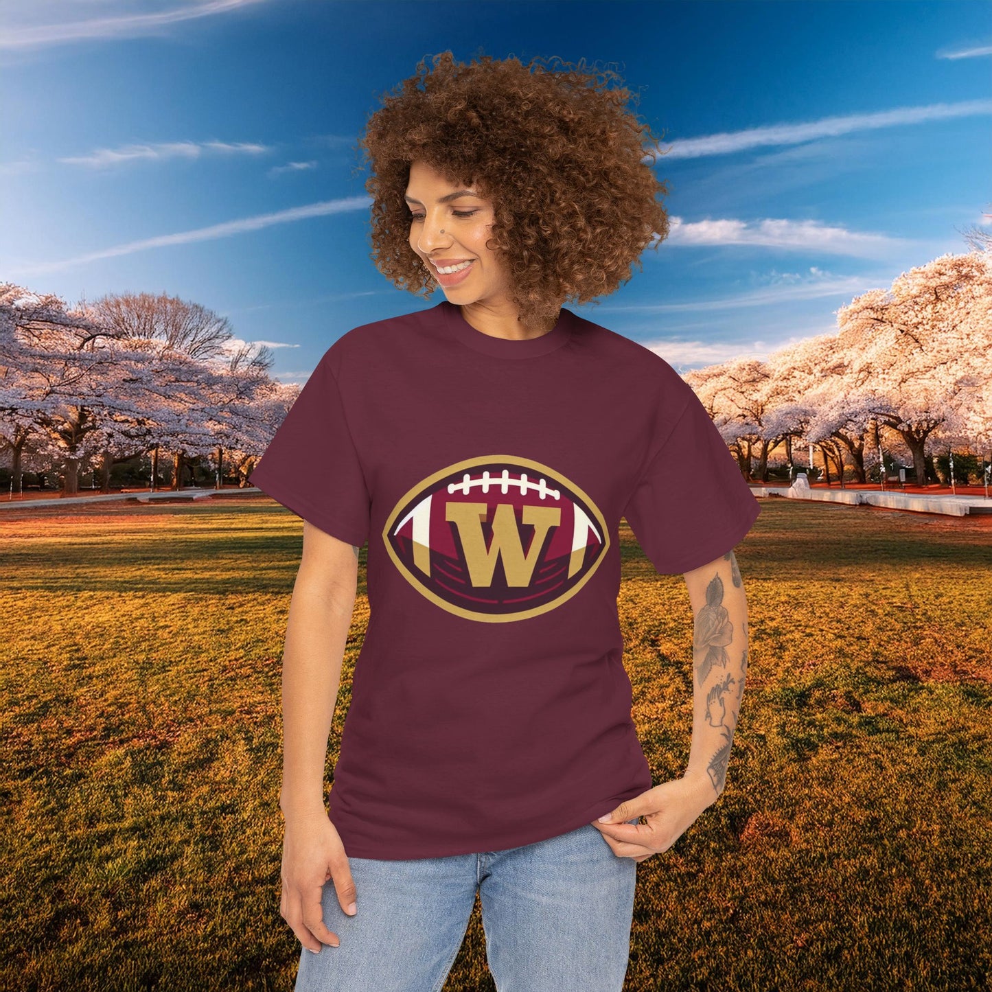 Washington Football Logo Tee