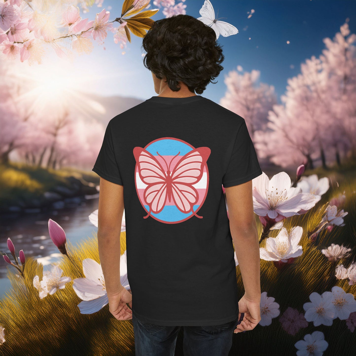 The T Elders Butterfly Unisex Cotton Tee