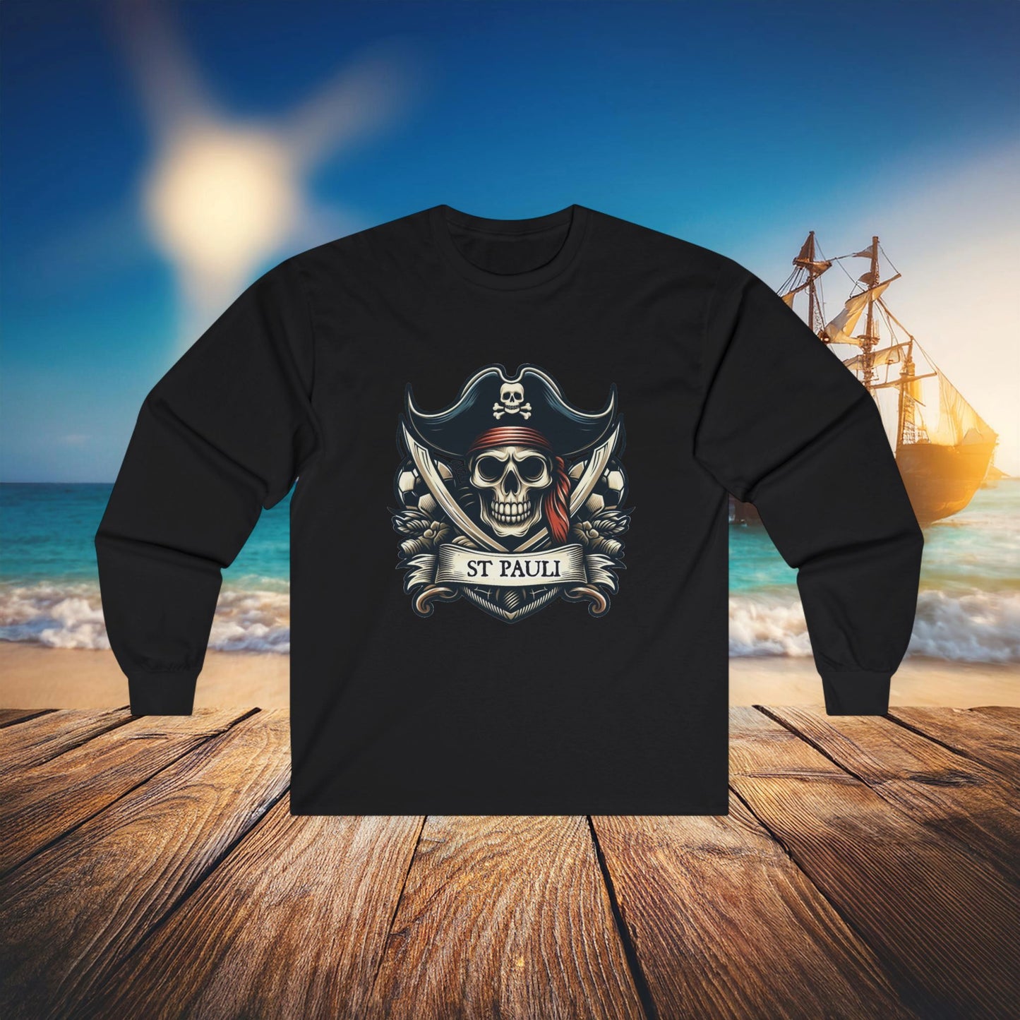 St Pauli Crest Long Sleeve Tee