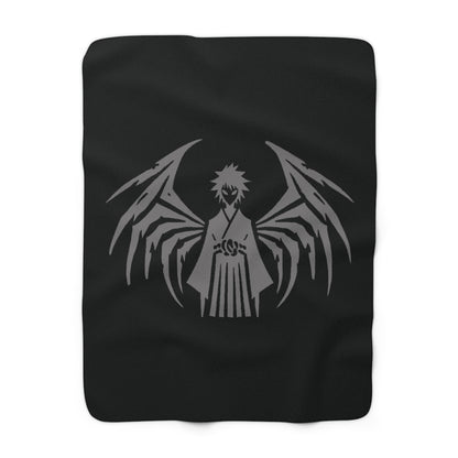 Soul Reaper Sherpa Fleece Blanket