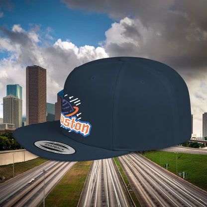 Houston Planetary Flat Bill Snapback