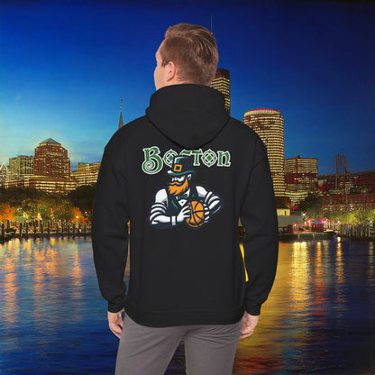 Boston Basketball Design Hoodie