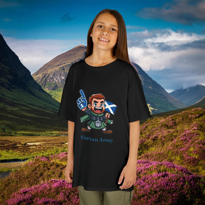 Scotland Tartan Army Kids Tee