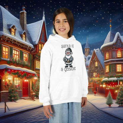 Newcastle United Santa is a Geordie Youth Hoodie