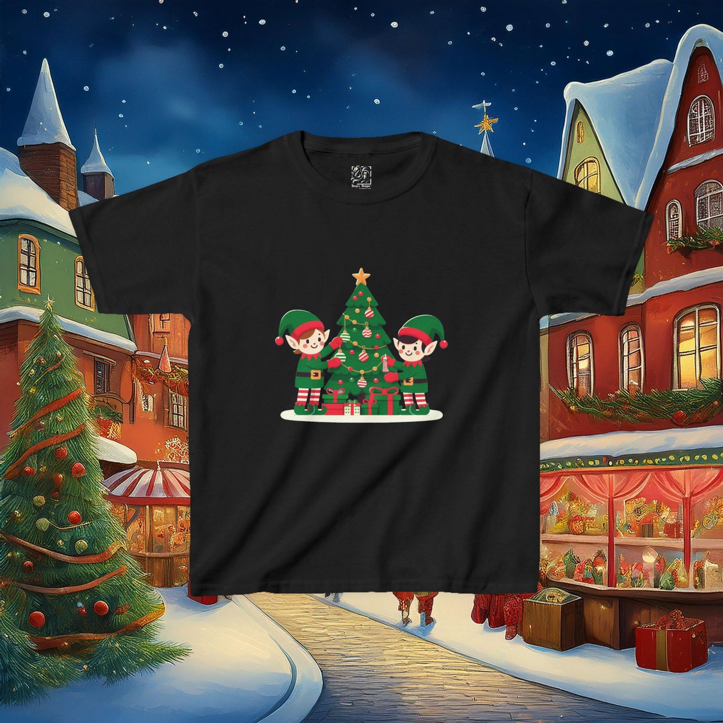 Christmas Elves Kids Tee