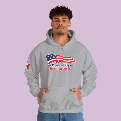 Powered By Immigrants Hoodie