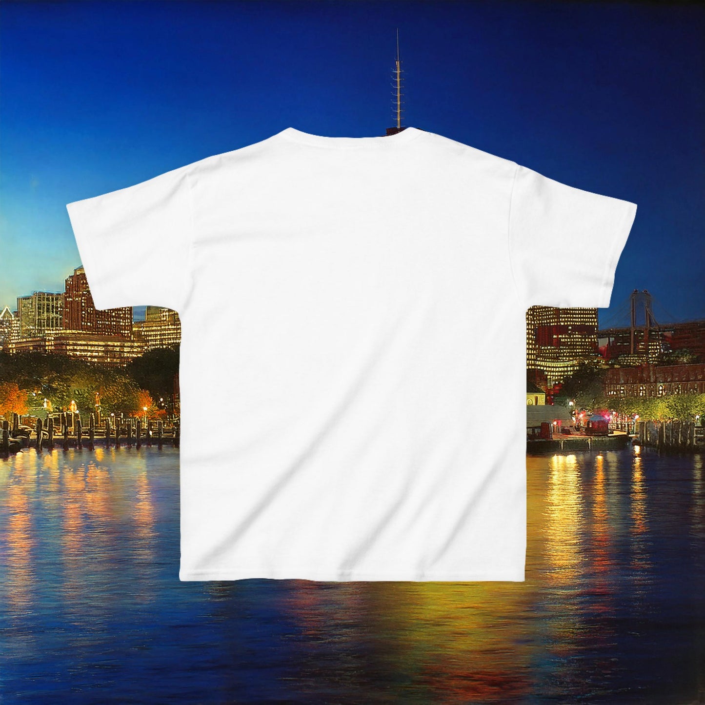 Boston Basketball Kids Tee