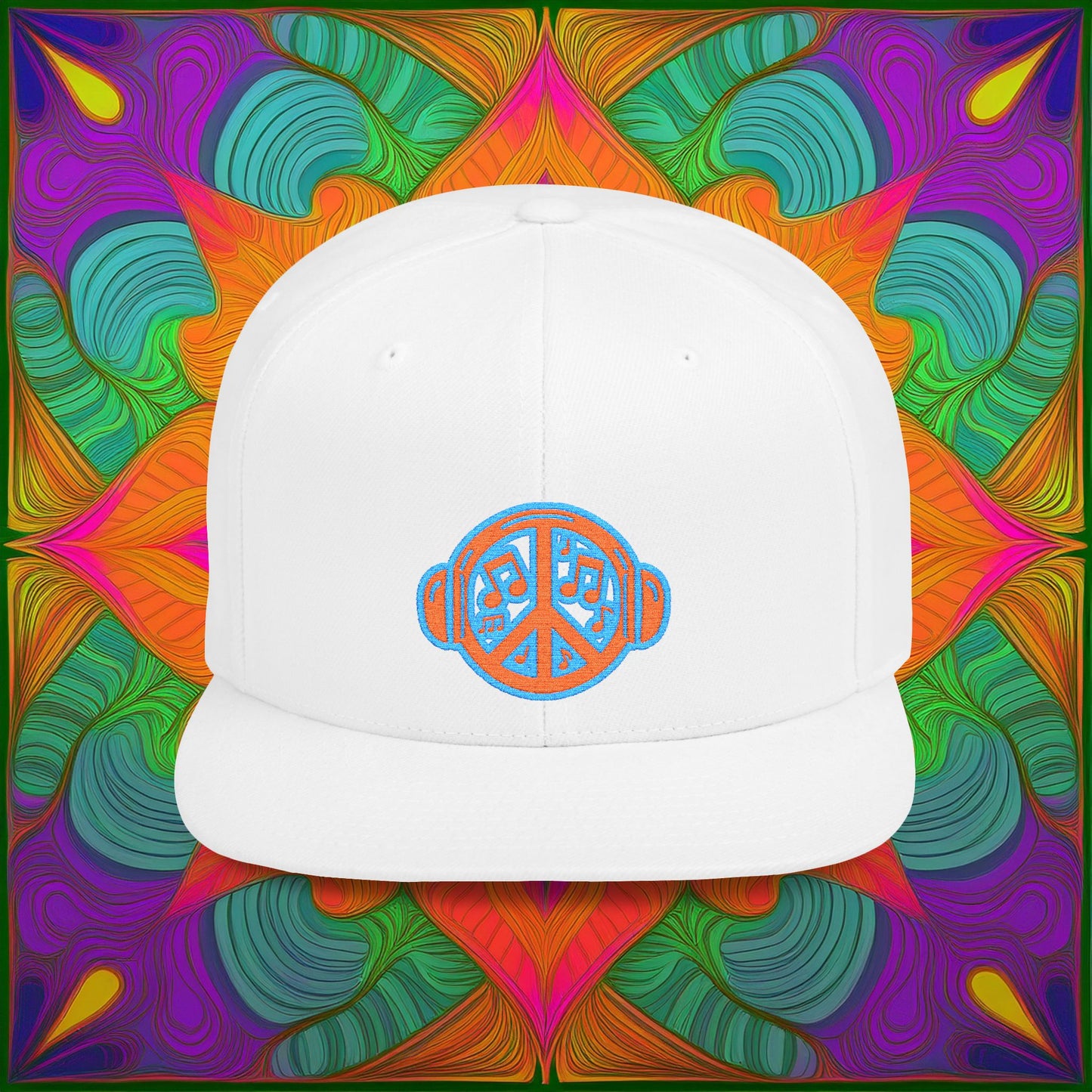 Beats Peace Logo Flat Bill Snapback