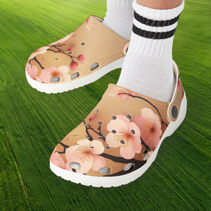Cherry Blossom Kid's Foam Clogs