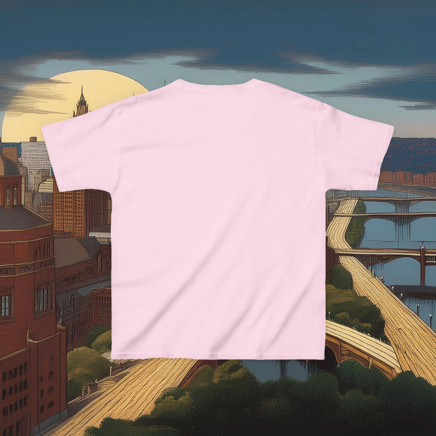 Mini Pittsburgh Football Player Kids Tee