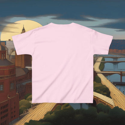 Mini Pittsburgh Football Player Kids Tee