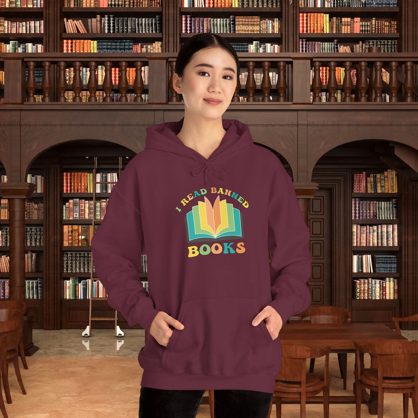 I Read Banned Books Hoodie