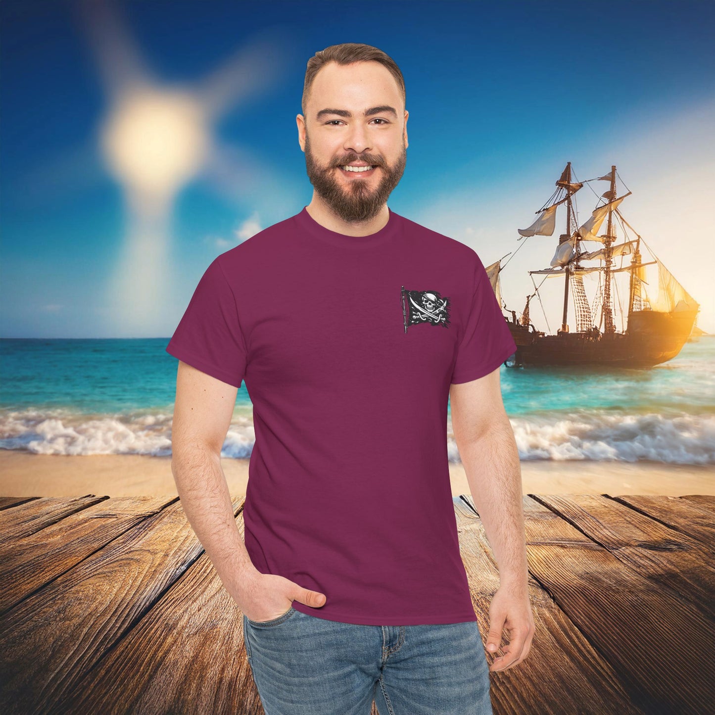 Pirate "Beatings Will Continue" Tee