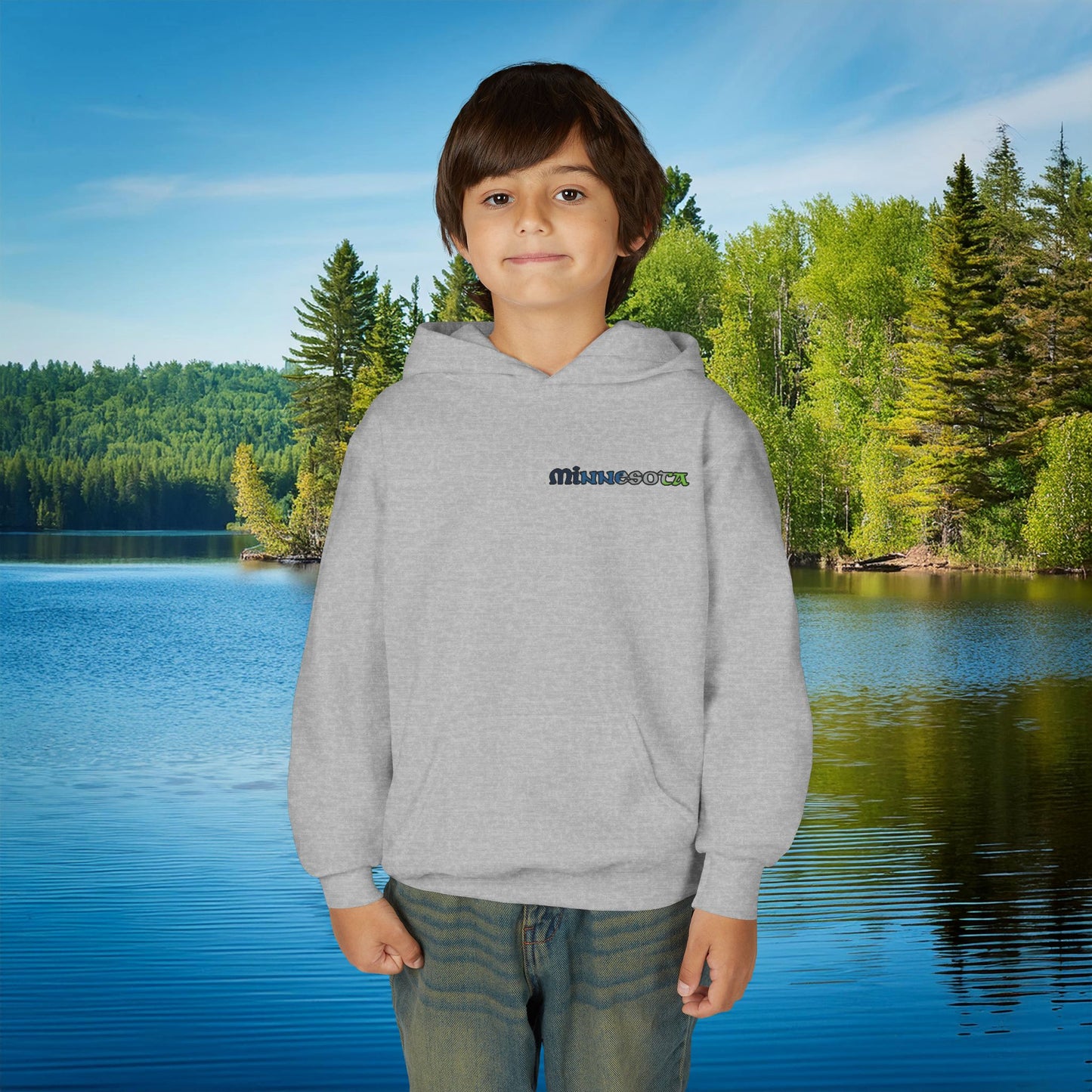 Timber Wolf Youth Hoodie
