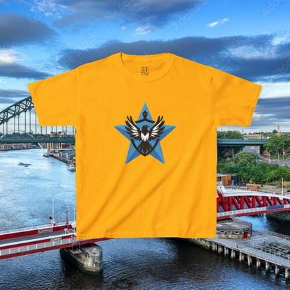 Newcastle United Blue Star Mags Kids Tee