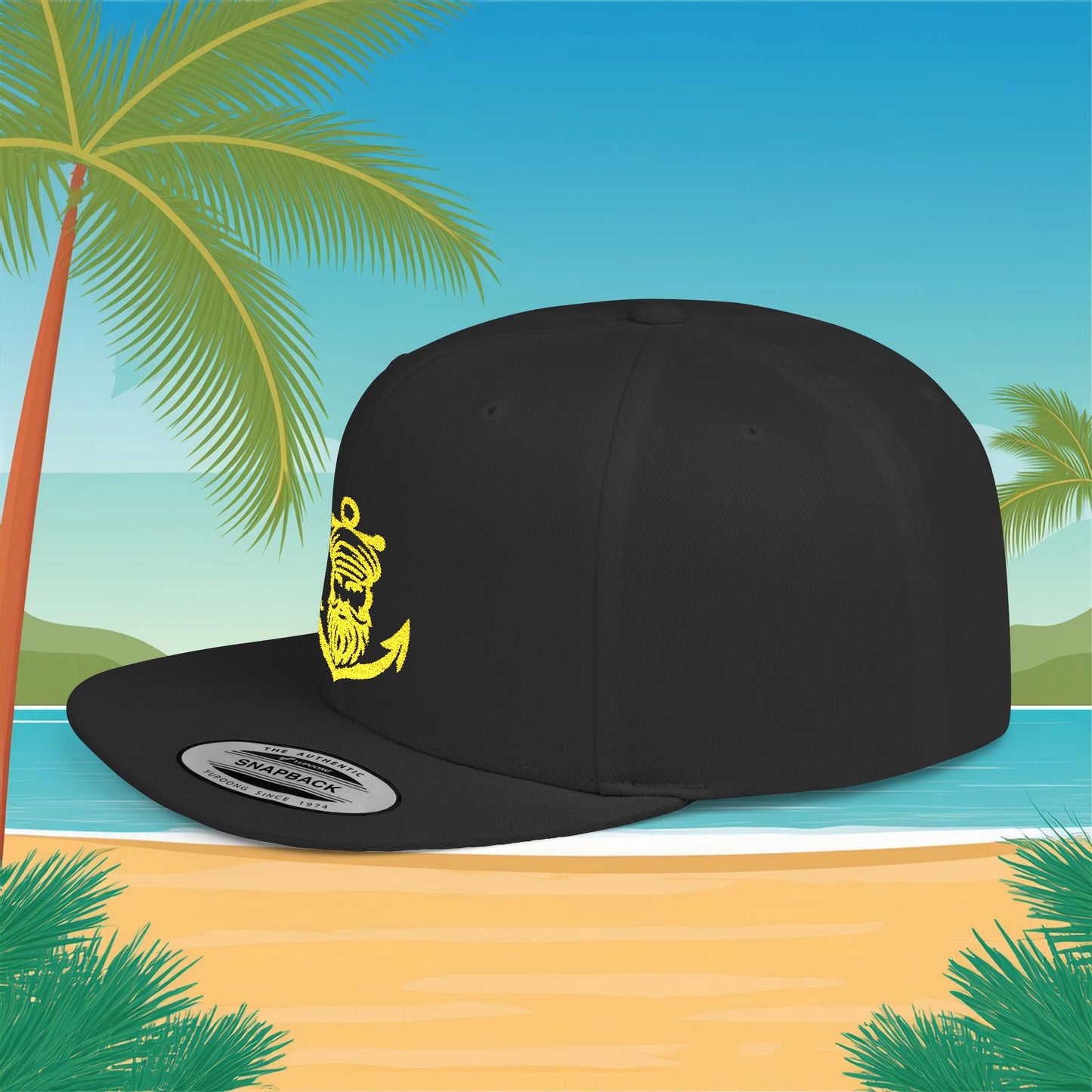 Old Salt Flat Bill Snapback