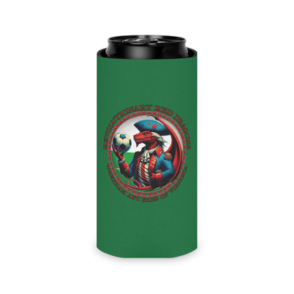 Revolutionary Red Dragons Crest Can Cooler