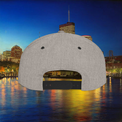 Boston Baseball Player Flat Bill Snapback