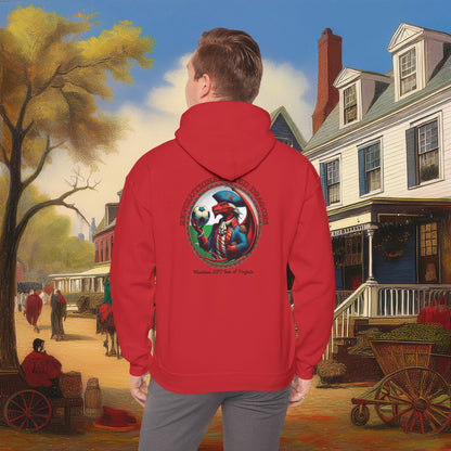 Revolutionary Red Dragons Crest Hoodie