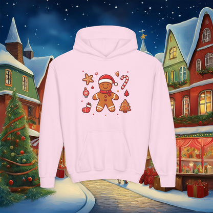 Gingerbread Youth Hoodie