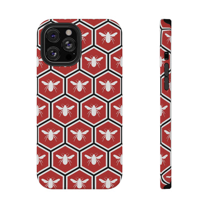 Honeycomb Bee Impact-Resistant Phone Case
