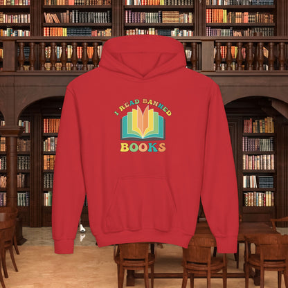 I Read Banned Books Youth Hoodie