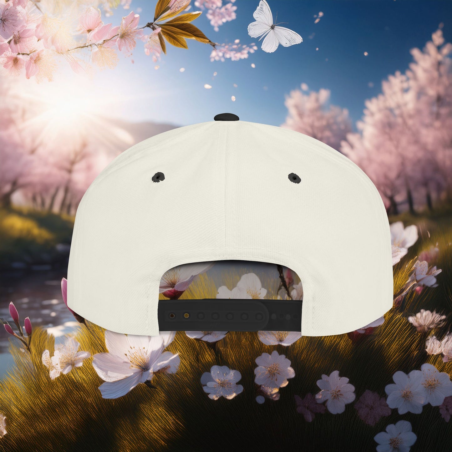 Rainbow Kiss Flat Bill Snapback