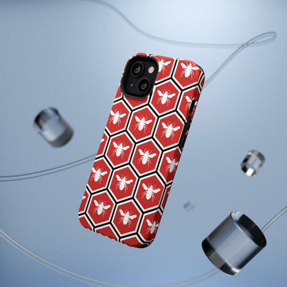 Honeycomb Bee Impact-Resistant Phone Case