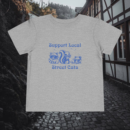Support Local Street Cats Toddler Tee